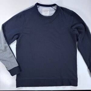 FIVE FOUR x Nick Wooster Boyer Crewneck Sweatshirt Mens Medium (38-40) Blue Gray